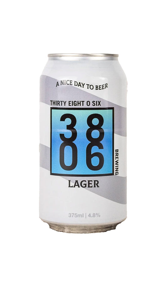 Find out more or buy Thirty Eight O Six Lager 375ml online at Wine Sellers Direct - Australia’s independent liquor specialists.