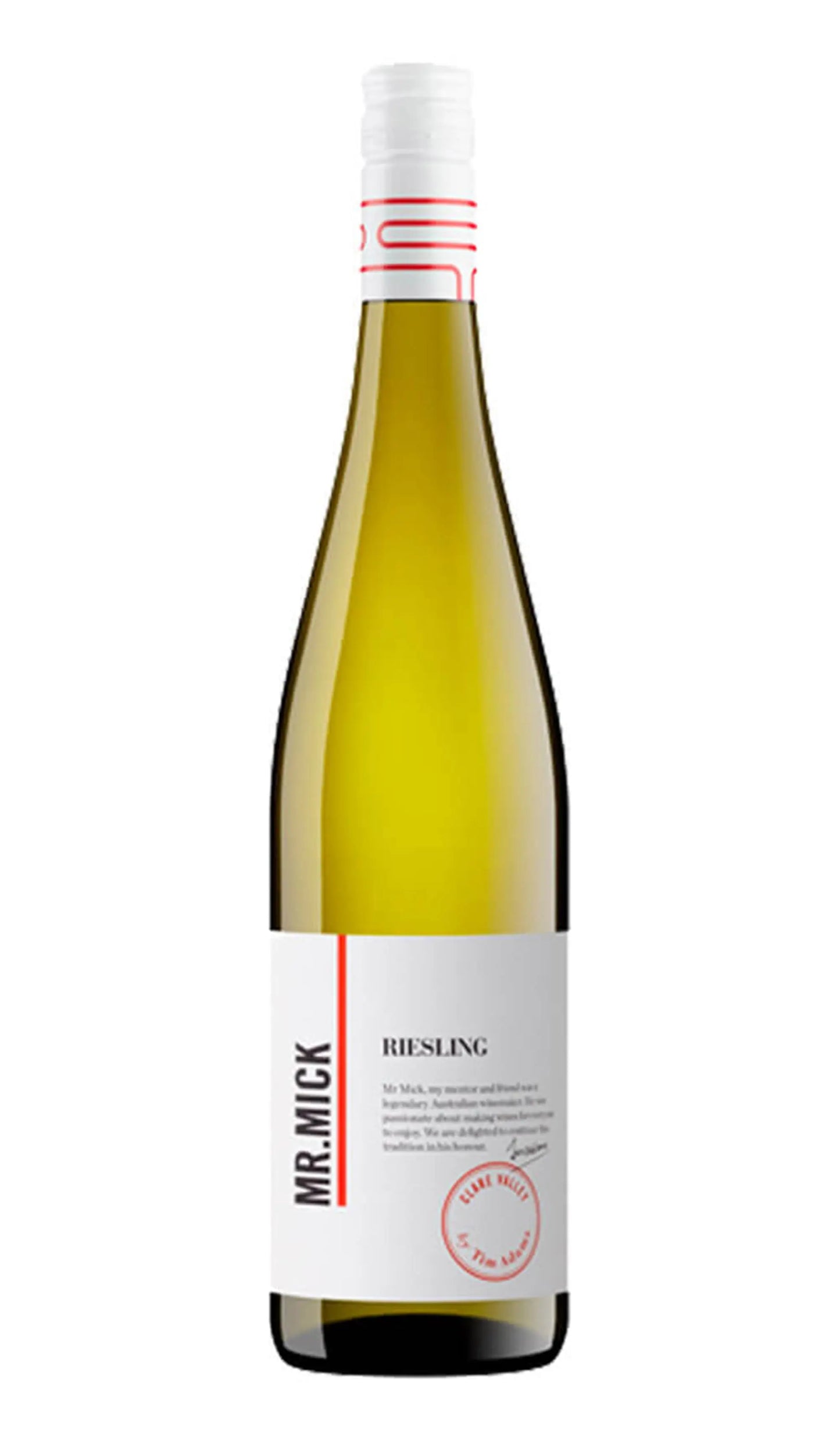 Tim Adams Mr. Mick Riesling 2025 bottle from Clare Valley