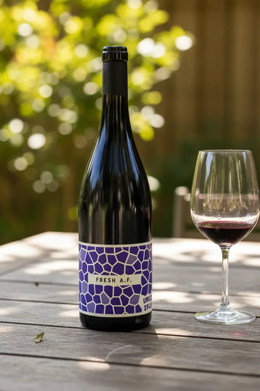Unico Zelo Fresh AF Nero d'Avola Zibibbo 2025 750ml bottle of wine from Riverland
