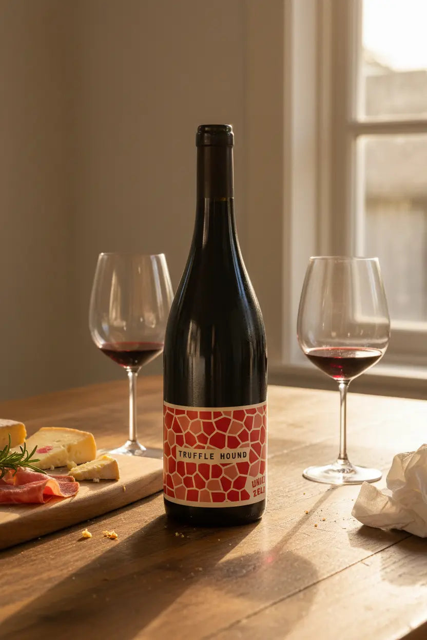 Unico Zelo Truffle Hound Nebbiolo Barbera 2026 750ml bottle of wine from Adelaide Hills & Clare Valley