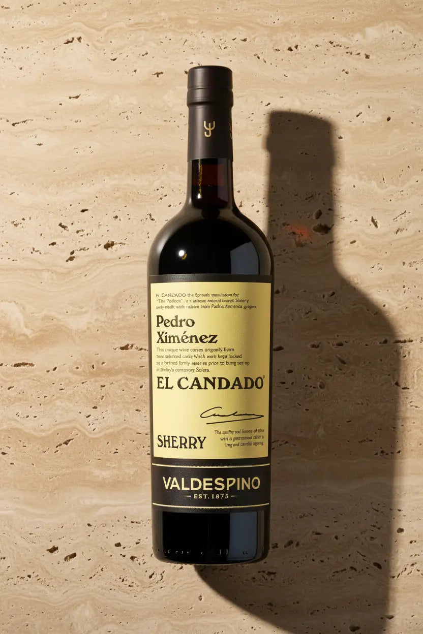 Find out more or buy Valdespino Pedro Ximenez El Candado Sherry 750ml (Spain) online at Wine Sellers Direct.