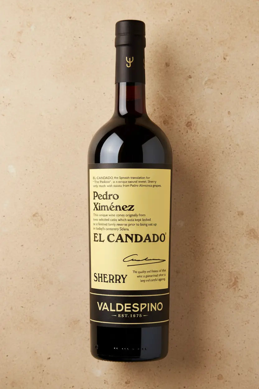Find out more or buy Valdespino Pedro Ximenez El Candado Sherry 750ml (Spain) online at Wine Sellers Direct.