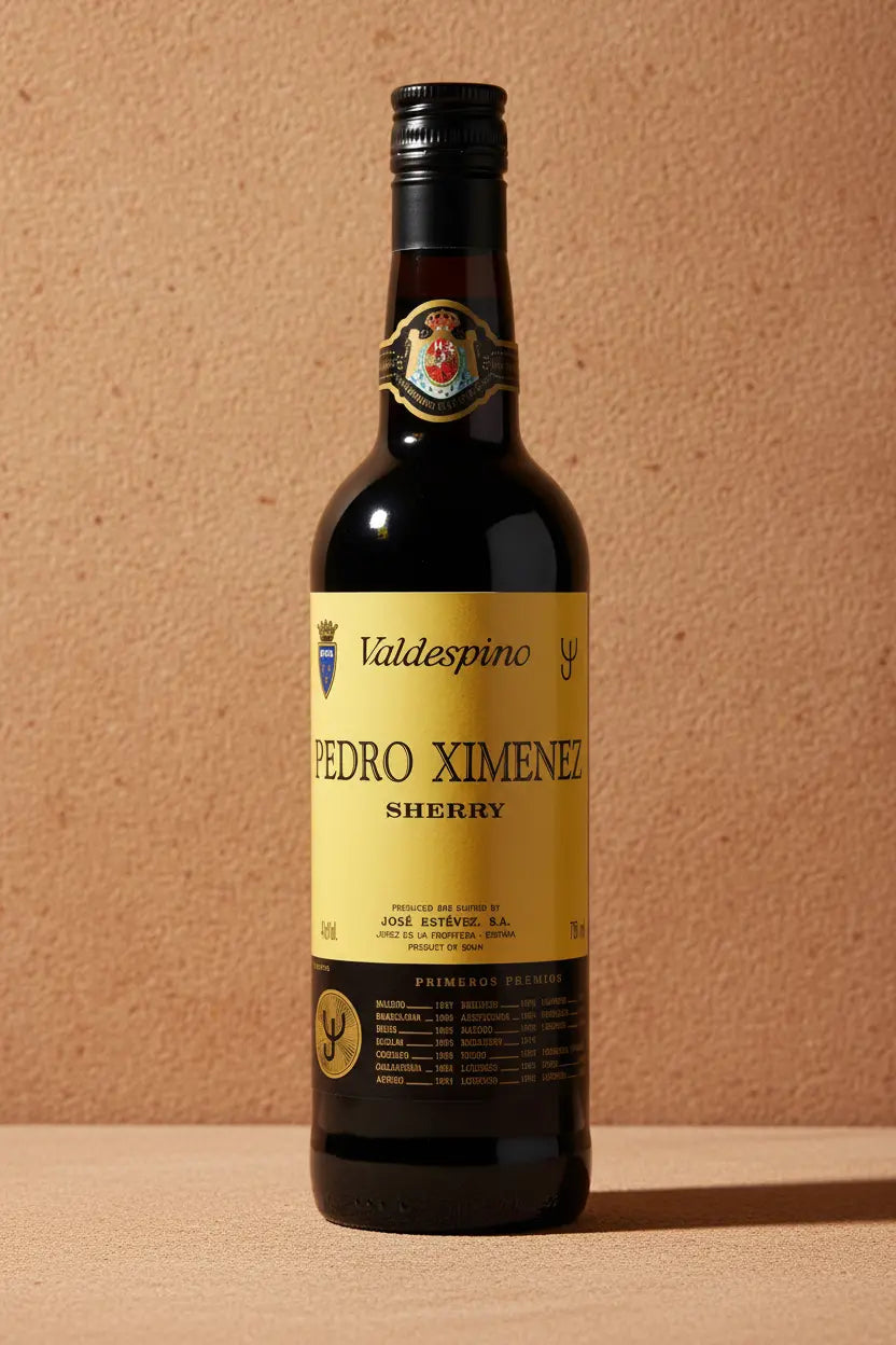 Find out more or buy Valdespino Pedro Ximenez Sherry Yellow Label 750ml (Spain) online at Wine Sellers Direct.