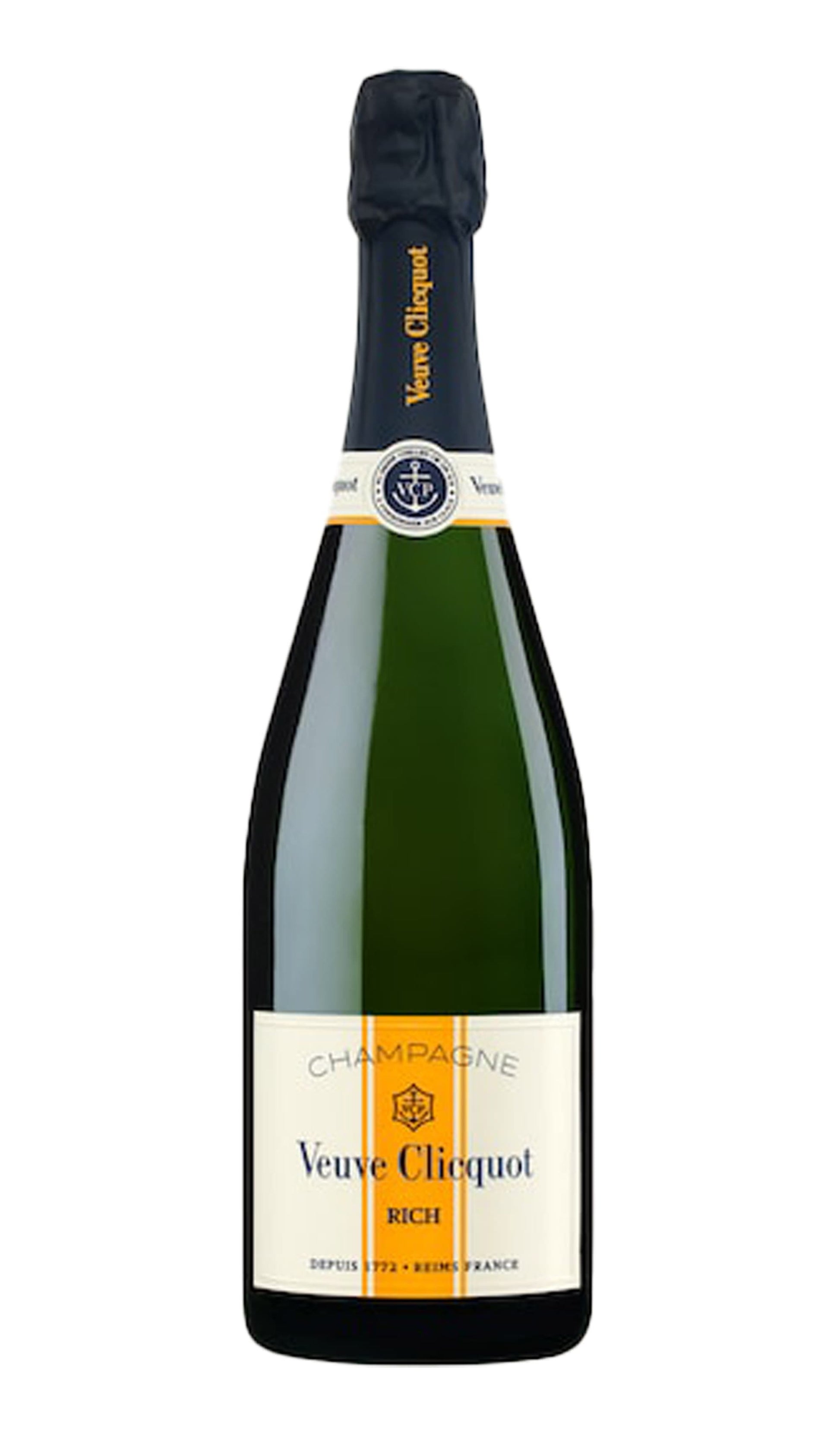 Find out more or buy Veuve Clicquot Rich Champagne NV 750mL (France) available at Wine Sellers Direct's best prices.