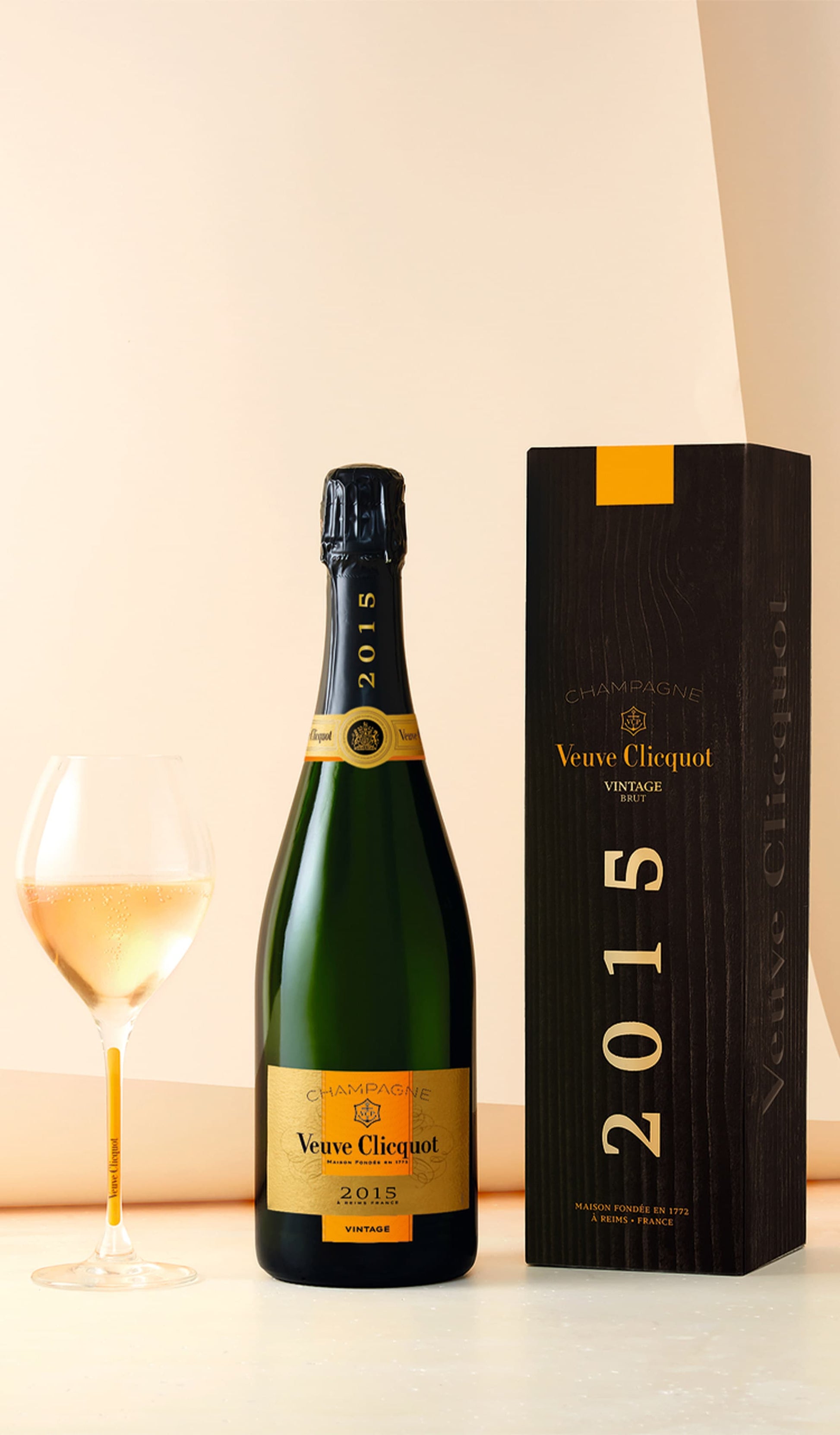 Find out more or buy Veuve Clicquot Vintage Brut Champagne 2015 750mL (France) available at Wine Sellers Directs best prices.