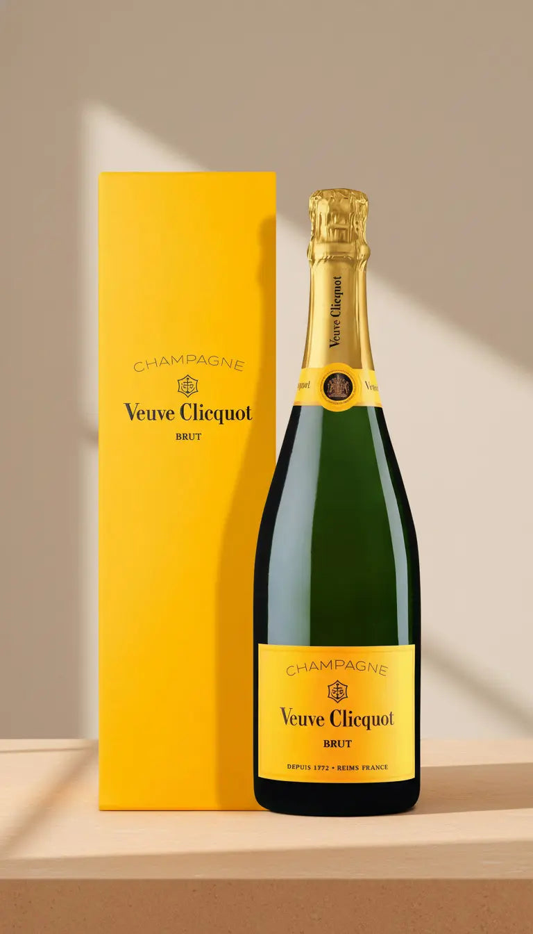 Buy Veuve Clicquot Brut Yellow Label Champagne NV 750mL (Gift Boxed) available at Wine Sellers Direct's best prices.