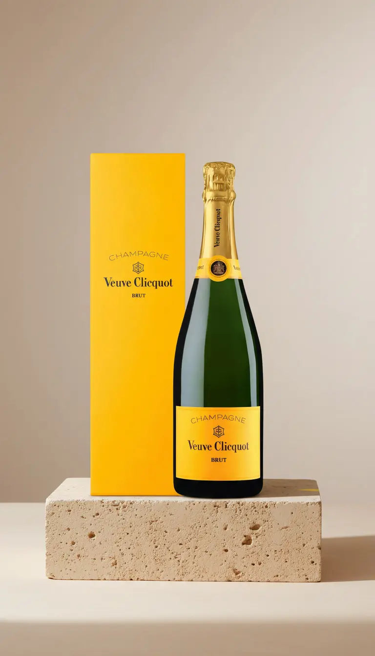 Buy Veuve Clicquot Brut Yellow Label Champagne NV 750mL (Gift Boxed) available at Wine Sellers Direct's best prices.