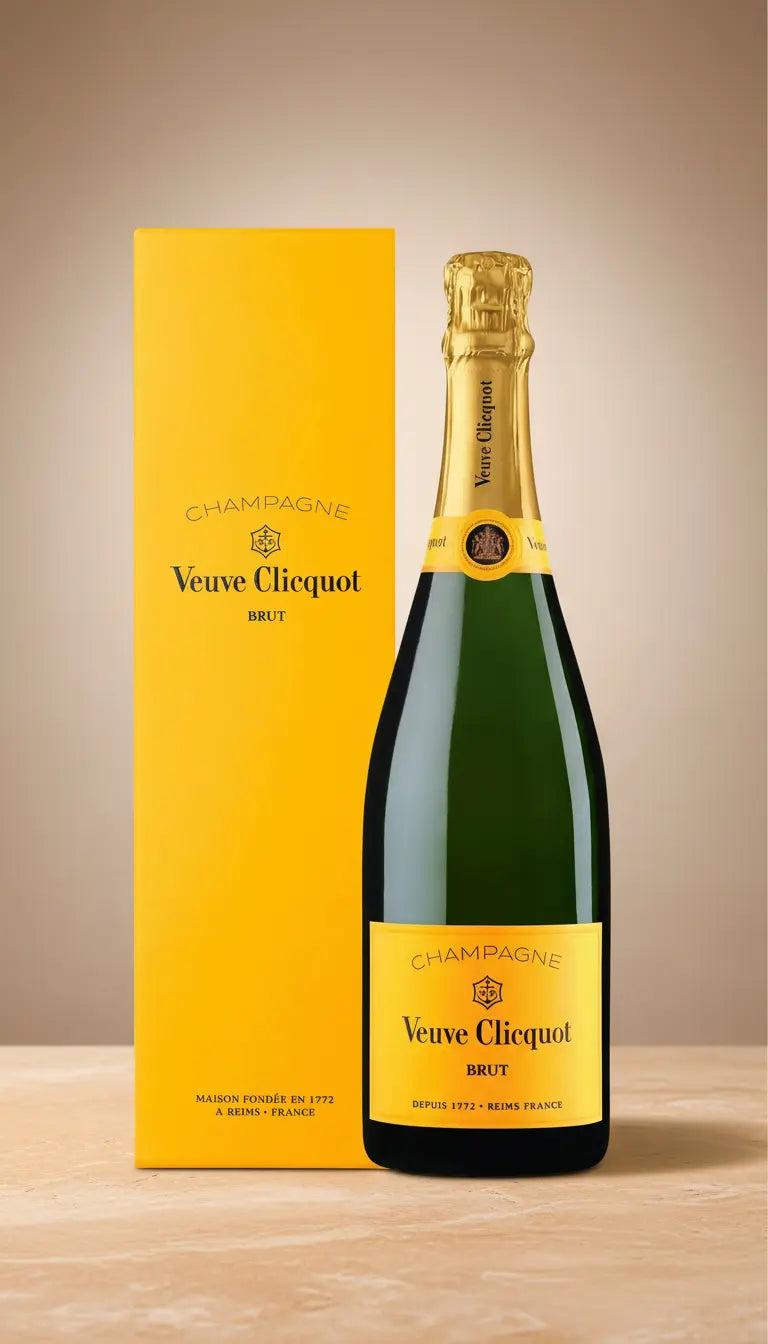 Buy Veuve Clicquot Brut Yellow Label Champagne NV 750mL (Gift Boxed) available at Wine Sellers Direct's best prices.