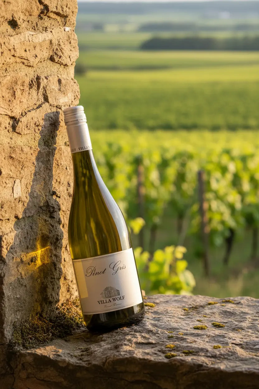 Villa Wolf Pinot Gris 2024 750ml white bottle of wine from Pfalz, Germany