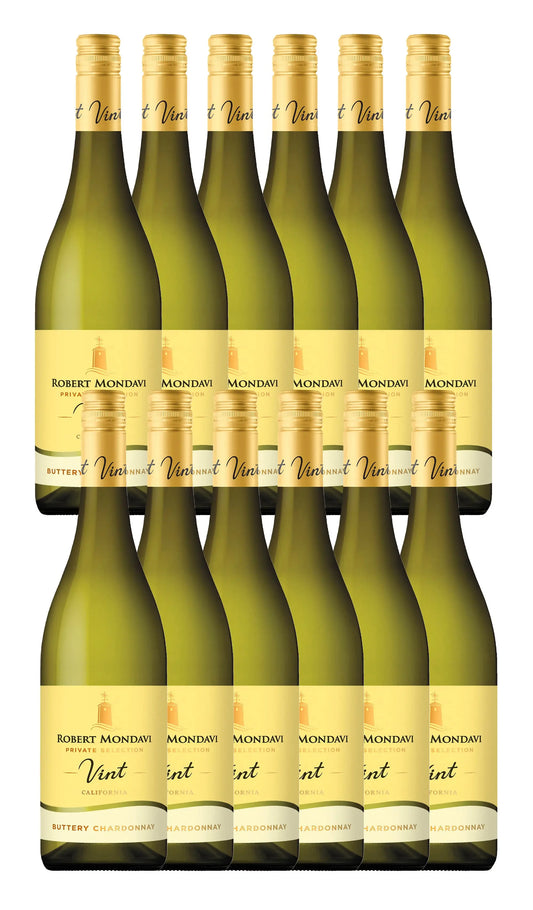 Buy Vint Robert Mondavi Buttery Chardonnay 2024 12 x 750mL (California, USA) available at Wine Sellers Direct's best prices.