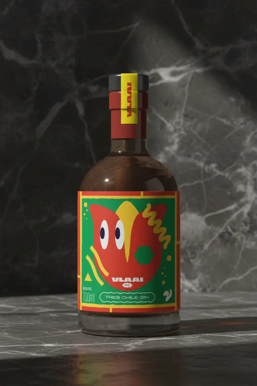 Buy VLAM Spirit VLAAI Tres Chile Gin 700ml online at Wine Sellers Direct's best prices.