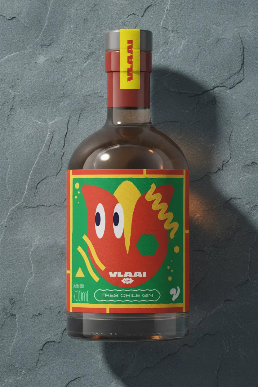 Buy VLAM Spirit VLAAI Tres Chile Gin 700ml online at Wine Sellers Direct's best prices.