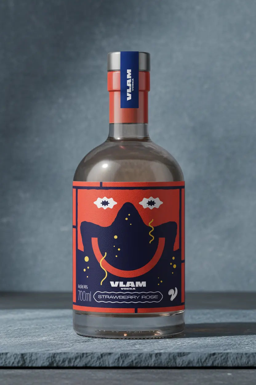 Buy VLAM Strawberry Rose Vodka 700ml Victoria online at Wine Sellers Direct's best prices.