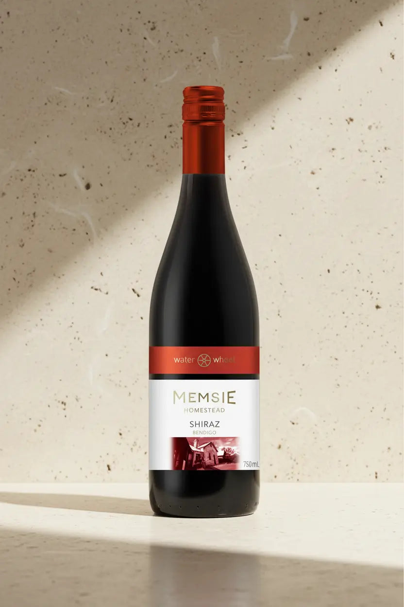 Buy Water Wheel Memsie Shiraz 2022 Bendigo online at Wine Sellers Direct's best prices.