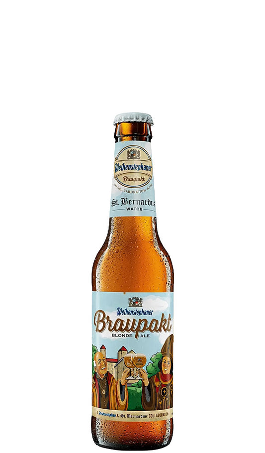 Find out more or buy Weihenstephaner Braupakt Blonde Ale 330mL available online at Wine Sellers Direct - Australia's independent liquor specialists.
