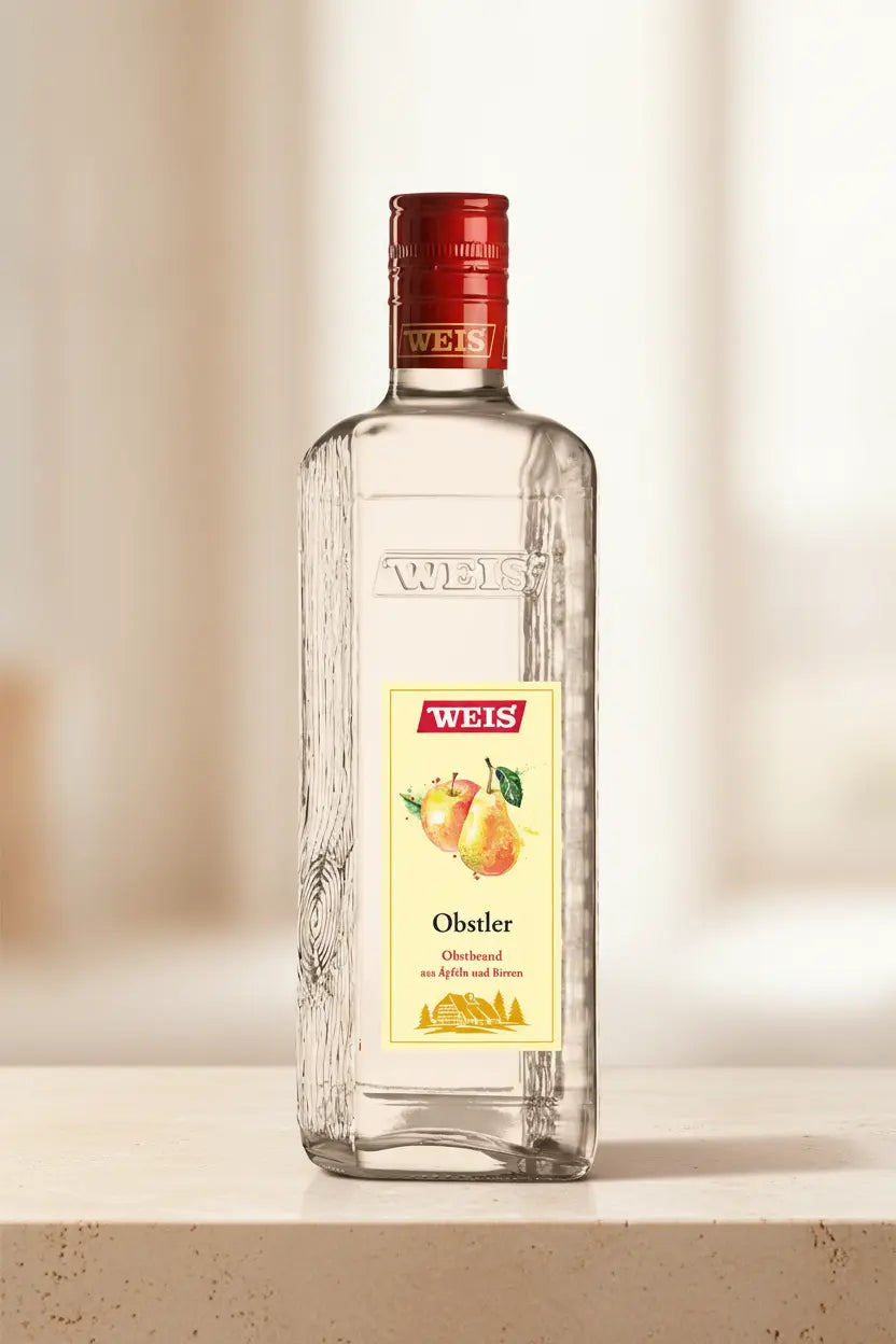 Buy Weis Obstler Apple & Pear Brandy 700ml online at Wine Sellers Direct's best prices.