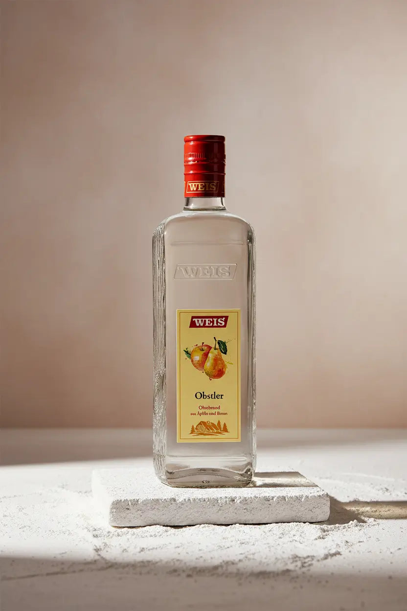 Buy Weis Obstler Apple & Pear Brandy 700ml online at Wine Sellers Direct's best prices.