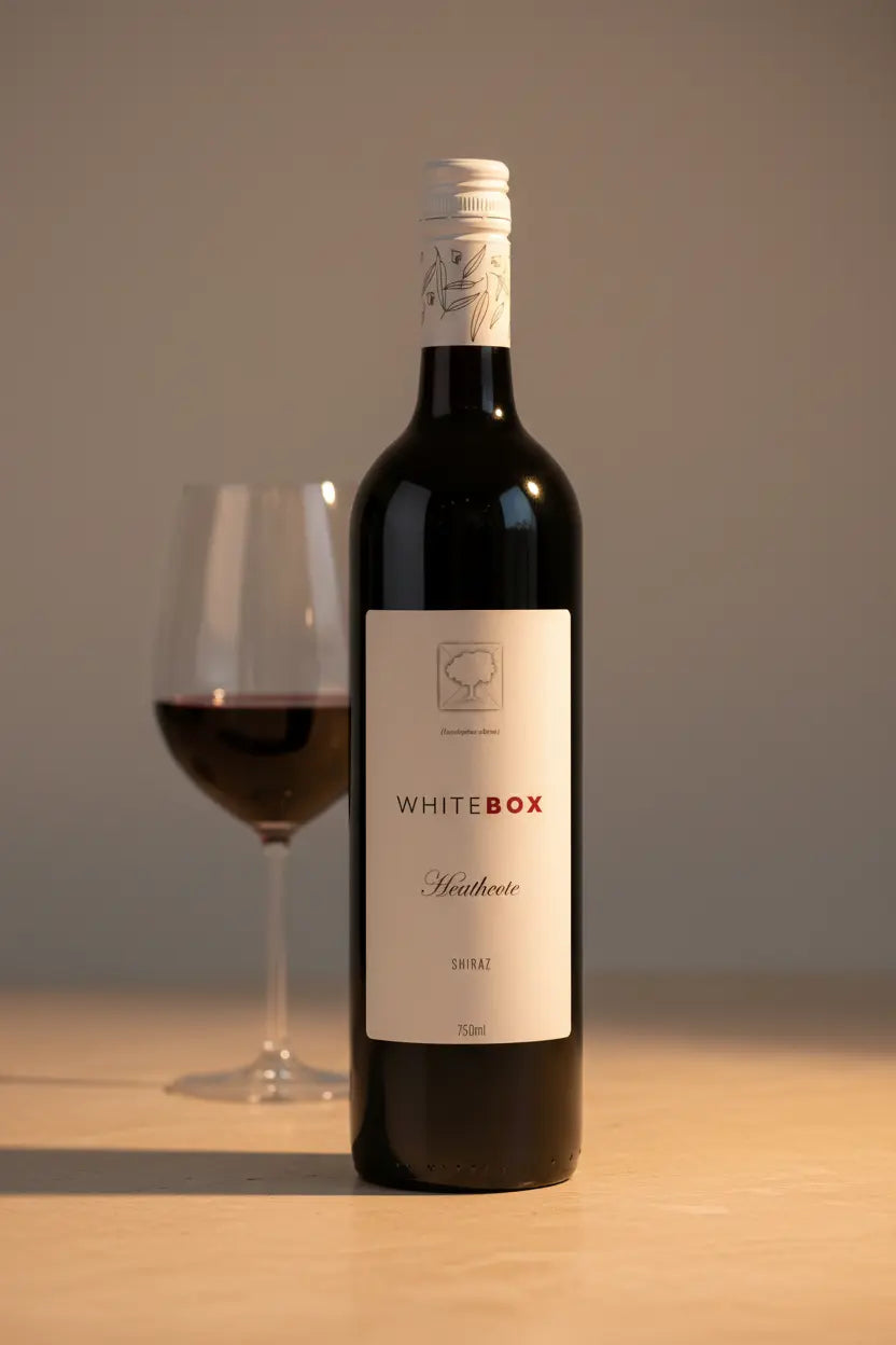 Whitebox Shiraz 2022 750ml bottle from Heathcote