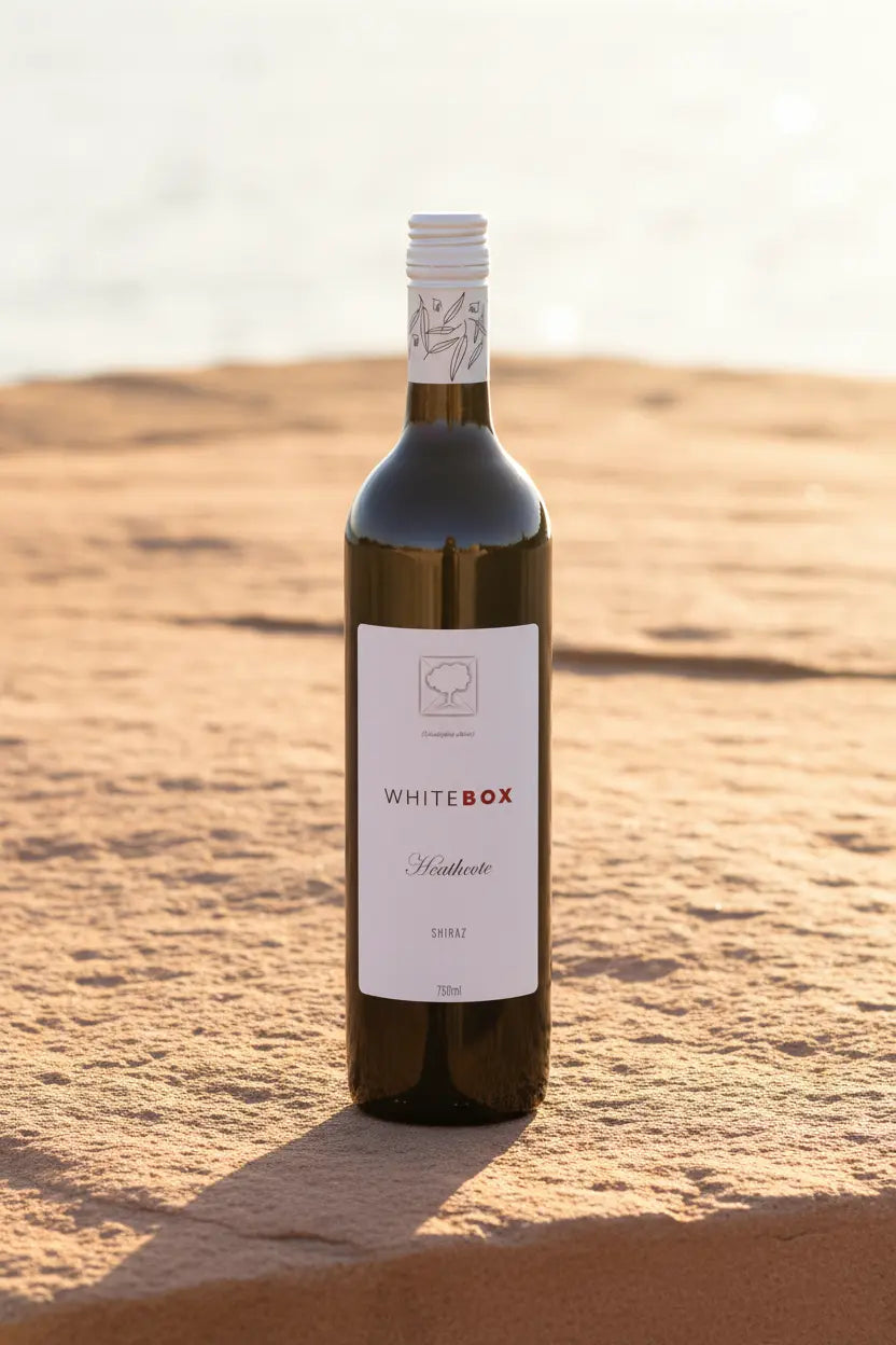 Whitebox Shiraz 2022 750ml bottle from Heathcote