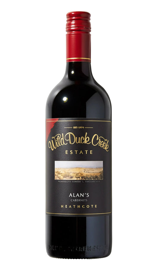 Find out more or buy Wild Duck Creek Alan's Cabernets 2022 Heathcote online at Wine Sellers Direct's best prices.