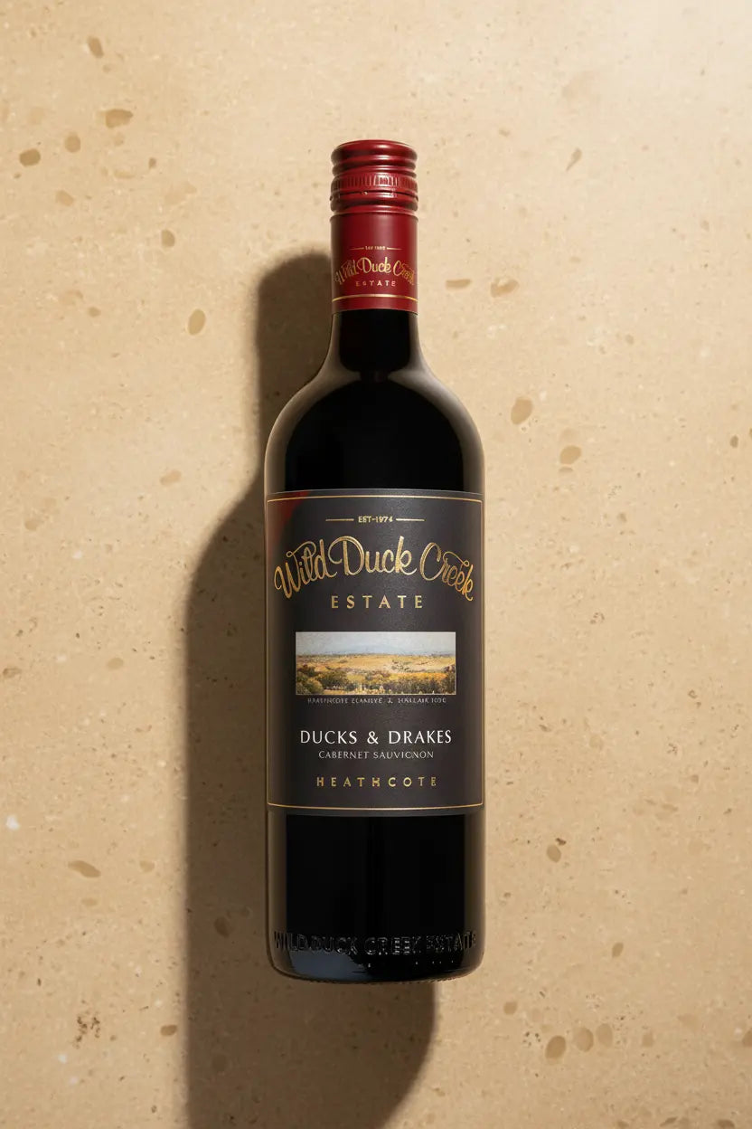 Find out more or buy Wild Duck Creek Ducks & Drakes Cabernet 2022 (Heathcote) available at Wine Sellers Direct's best prices.