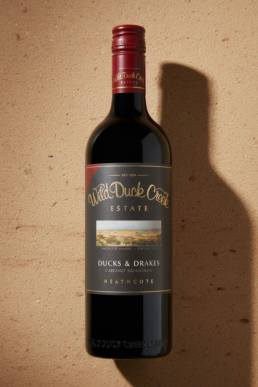 Find out more or buy Wild Duck Creek Ducks & Drakes Cabernet 2022 (Heathcote) available at Wine Sellers Direct's best prices.
