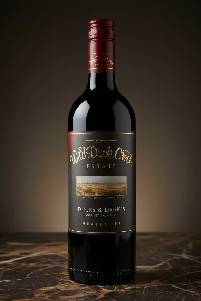 Wild Duck Creek Ducks & Drakes Cabernet 2023 750ml bottle from Heathcote