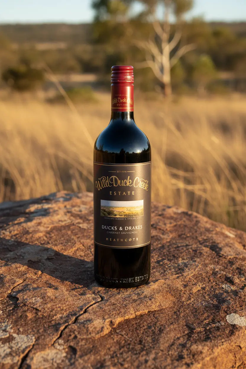 Wild Duck Creek Ducks & Drakes Cabernet 2023 750ml bottle from Heathcote