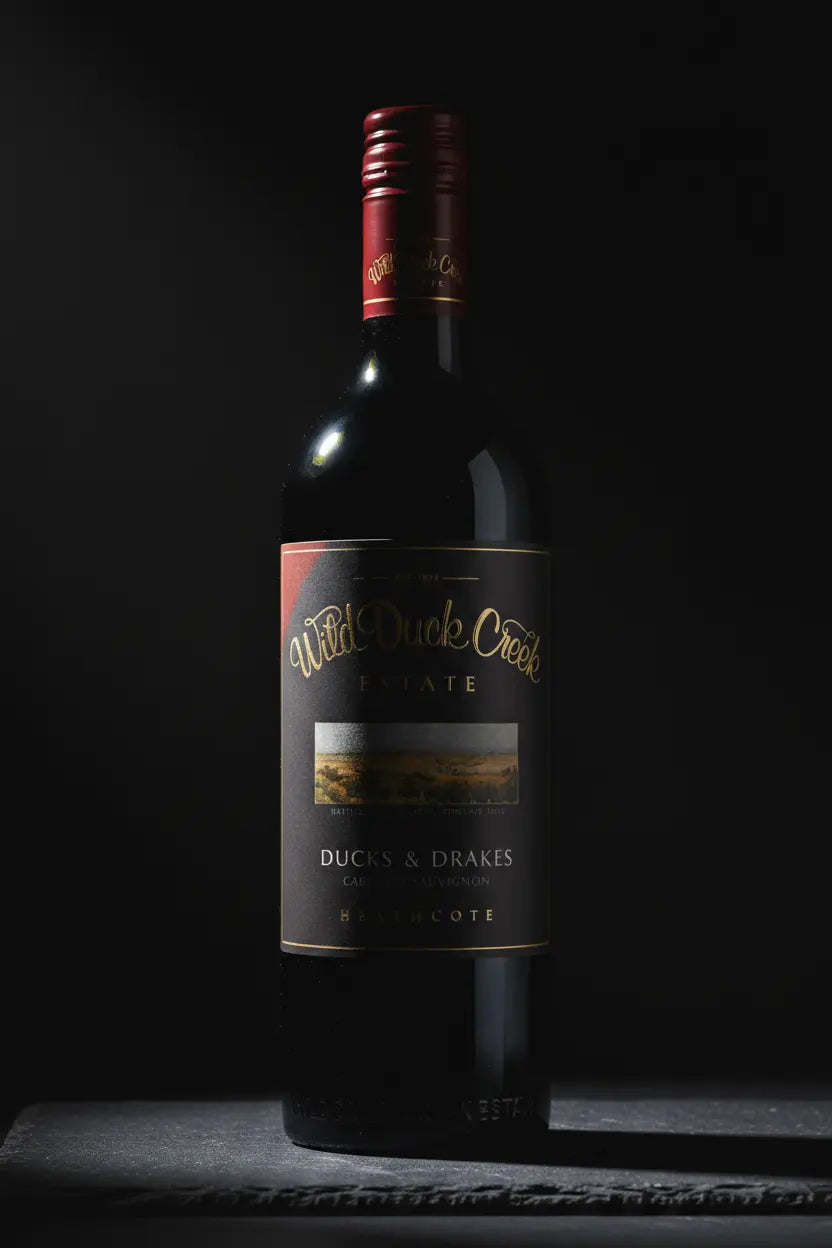 Wild Duck Creek Ducks & Drakes Cabernet 2023 750ml bottle from Heathcote