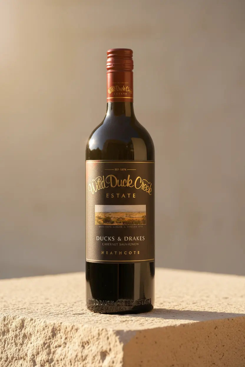 Wild Duck Creek Ducks & Drakes Cabernet 2023 750ml bottle from Heathcote