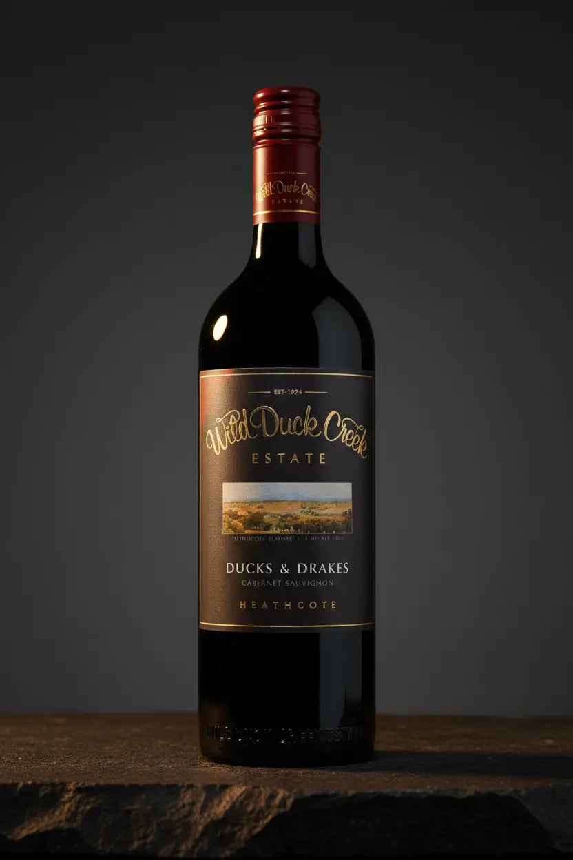 Wild Duck Creek Ducks & Drakes Cabernet 2023 750ml bottle from Heathcote