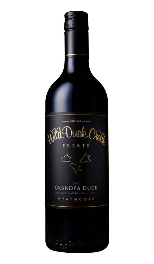 Find out more or buy Wild Duck Creek Grandpa Duck Cabernet Shiraz 2021 (Heathcote) available at Wine Sellers Direct's best prices - Australia's independent liquor specialists.