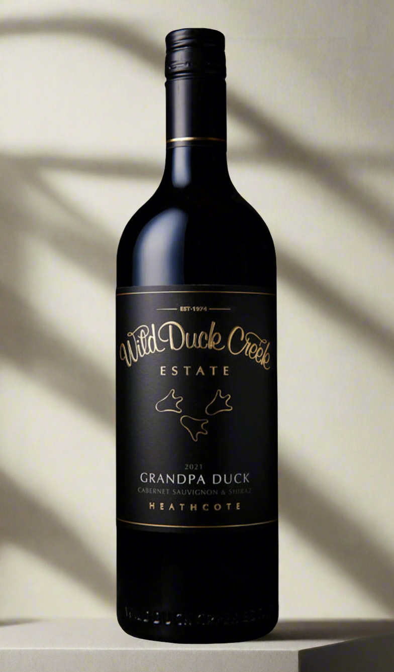 Find out more or buy Wild Duck Creek Grandpa Duck Cabernet Shiraz 2021 (Heathcote) available at Wine Sellers Direct's best prices - Australia's independent liquor specialists.
