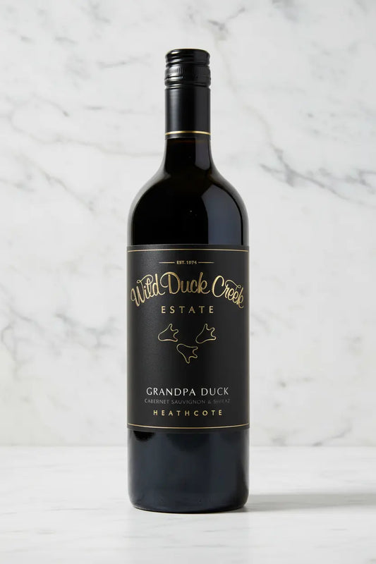 Buy Wild Duck Creek Grandpa Duck Cabernet Shiraz 2022 (Heathcote) online at Wine Sellers Direct's best prices.
