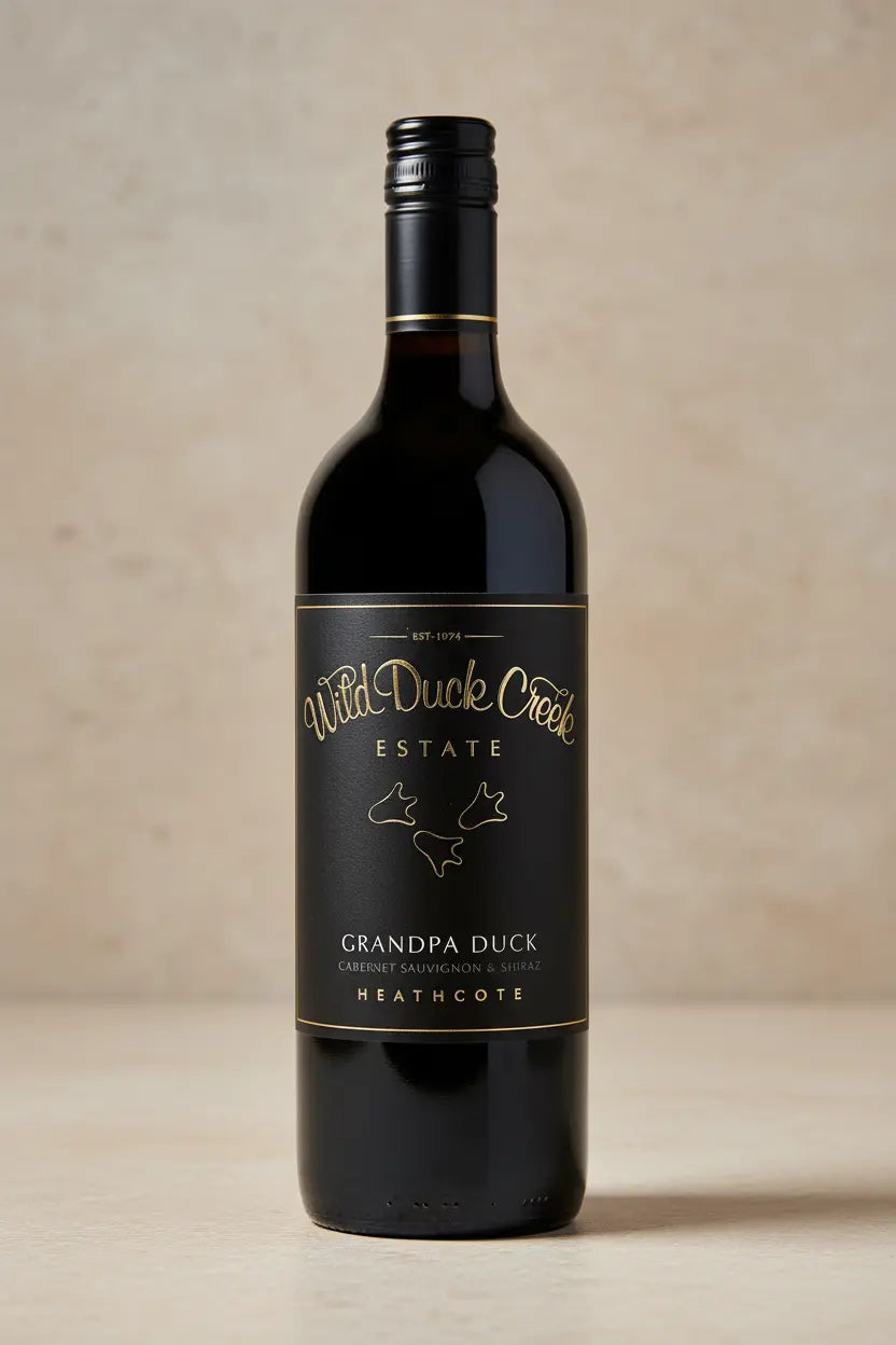 Buy Wild Duck Creek Grandpa Duck Cabernet Shiraz 2022 (Heathcote) online at Wine Sellers Direct's best prices.