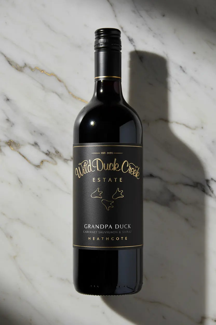Buy Wild Duck Creek Grandpa Duck Cabernet Shiraz 2022 (Heathcote) online at Wine Sellers Direct's best prices.