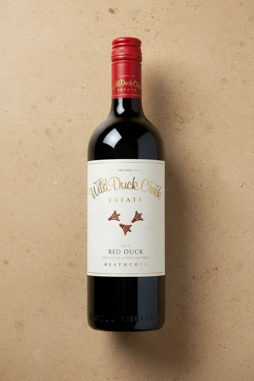 Buy Wild Duck Creek Red Duck GSM 2024 Heathcote online at Wine Sellers Direct's best prices.
