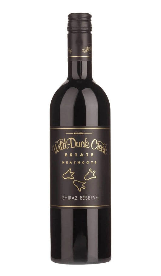 Buy Wild Duck Creek Shiraz Reserve 2022 Heathcote online at Wine Sellers Direct's best prices.