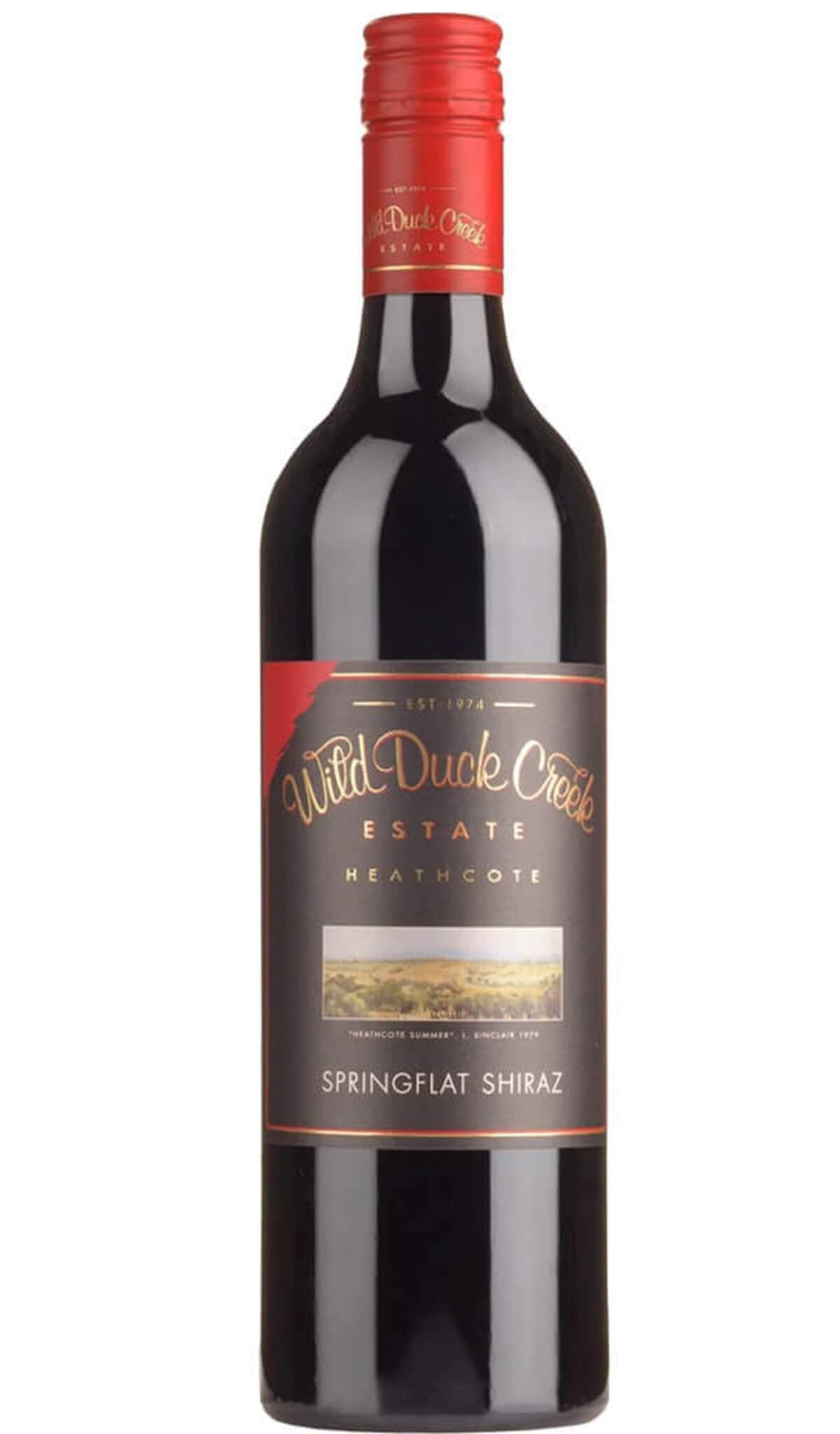Find out more or buy Wild Duck Creek Springflat Shiraz 2021 (Heathcote) online at Wine Sellers Direct - Australia’s independent liquor specialists.