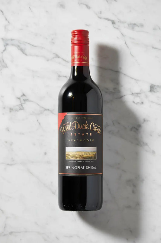Find out more or buy Wild Duck Creek Springflat Shiraz 2022 (Heathcote) online at Wine Sellers Direct's best prices.