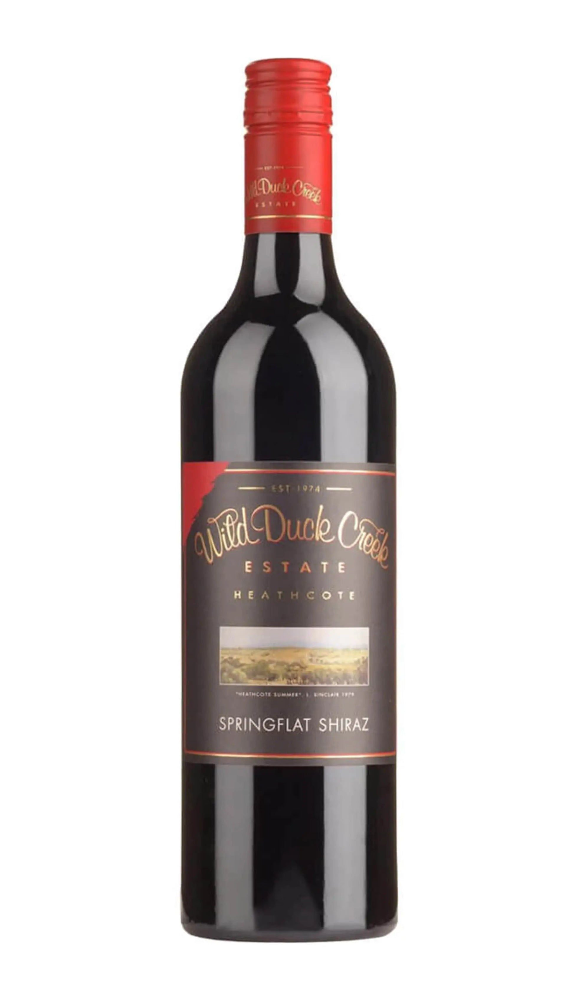 Find out more or buy Wild Duck Creek Springflat Shiraz 2023 (Heathcote) online at Wine Sellers Direct's best prices.