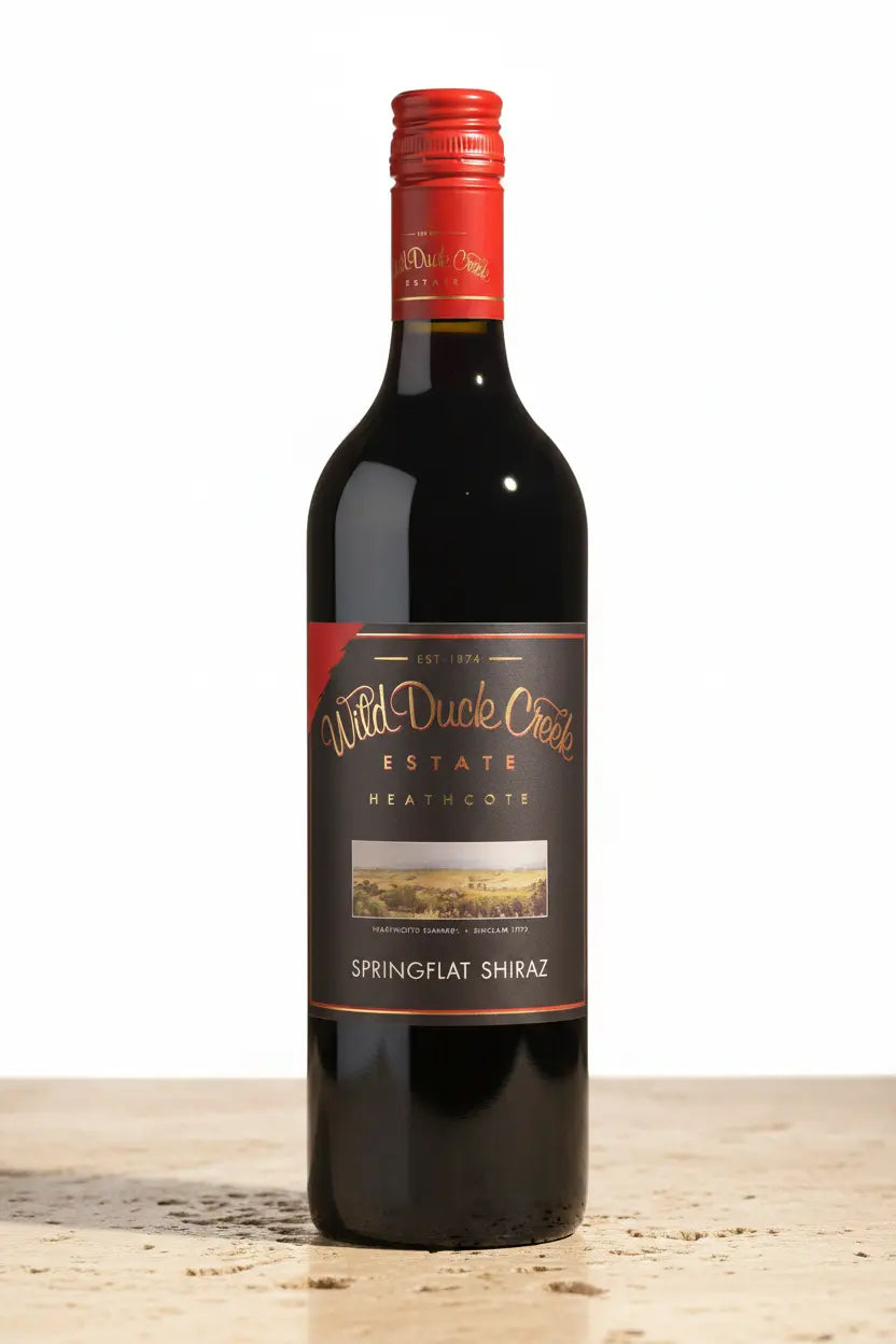 Find out more or buy Wild Duck Creek Springflat Shiraz 2023 (Heathcote) online at Wine Sellers Direct's best prices.