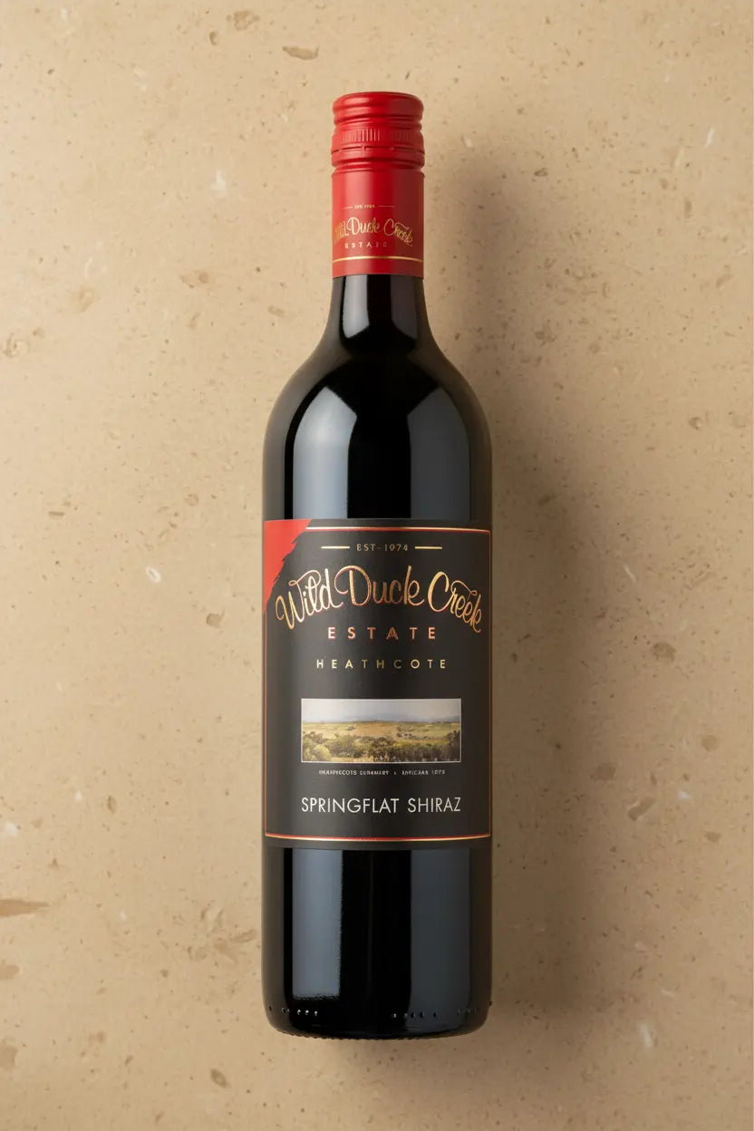 Find out more or buy Wild Duck Creek Springflat Shiraz 2023 (Heathcote) online at Wine Sellers Direct's best prices.