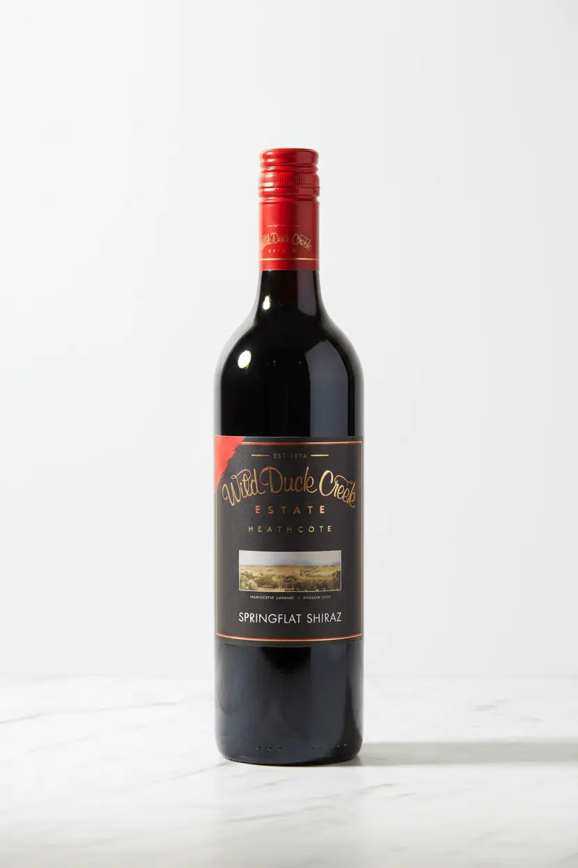 Find out more or buy Wild Duck Creek Springflat Shiraz 2023 (Heathcote) online at Wine Sellers Direct's best prices.