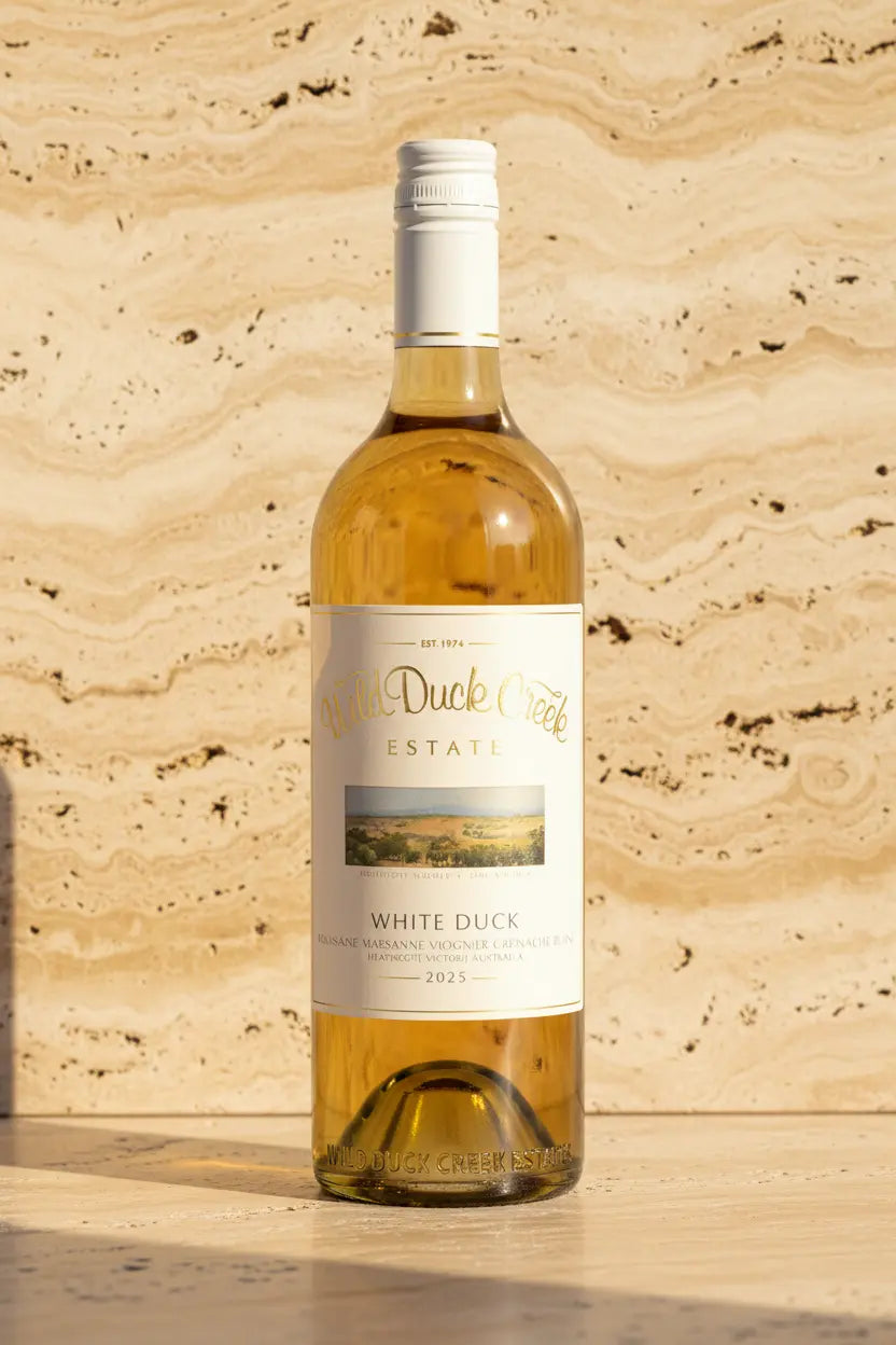 Buy Wild Duck Creek White Duck Rousanne Viognier 2025 white blend online at Wine Sellers Direct's best prices.