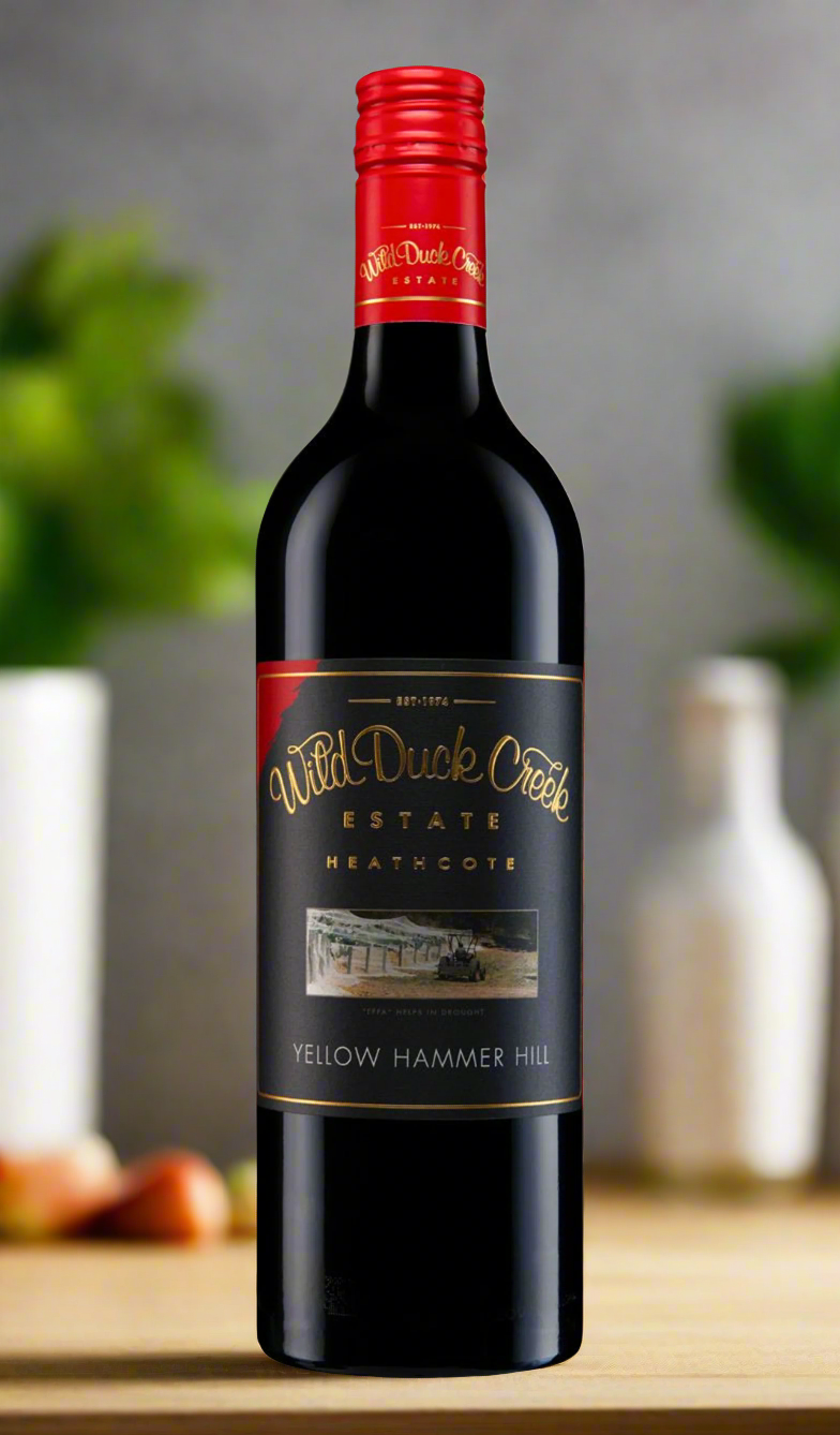 Find out more or buy Wild Duck Creek Yellow Hammer Hill SMC 2021 (Heathcote) online at Wine Sellers Direct - Australia’s independent liquor specialists.