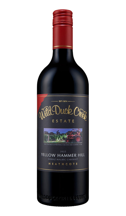 Find out more or buy Wild Duck Creek Yellow Hammer Hill SMC 2022 (Heathcote) online at Wine Sellers Direct's best prices - Australia’s independent liquor specialists.