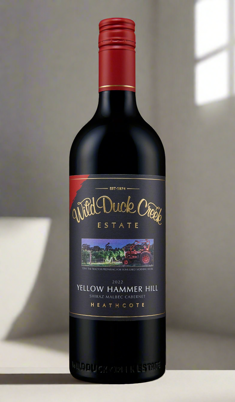 Find out more or buy Wild Duck Creek Yellow Hammer Hill SMC 2022 (Heathcote) online at Wine Sellers Direct's best prices - Australia’s independent liquor specialists.