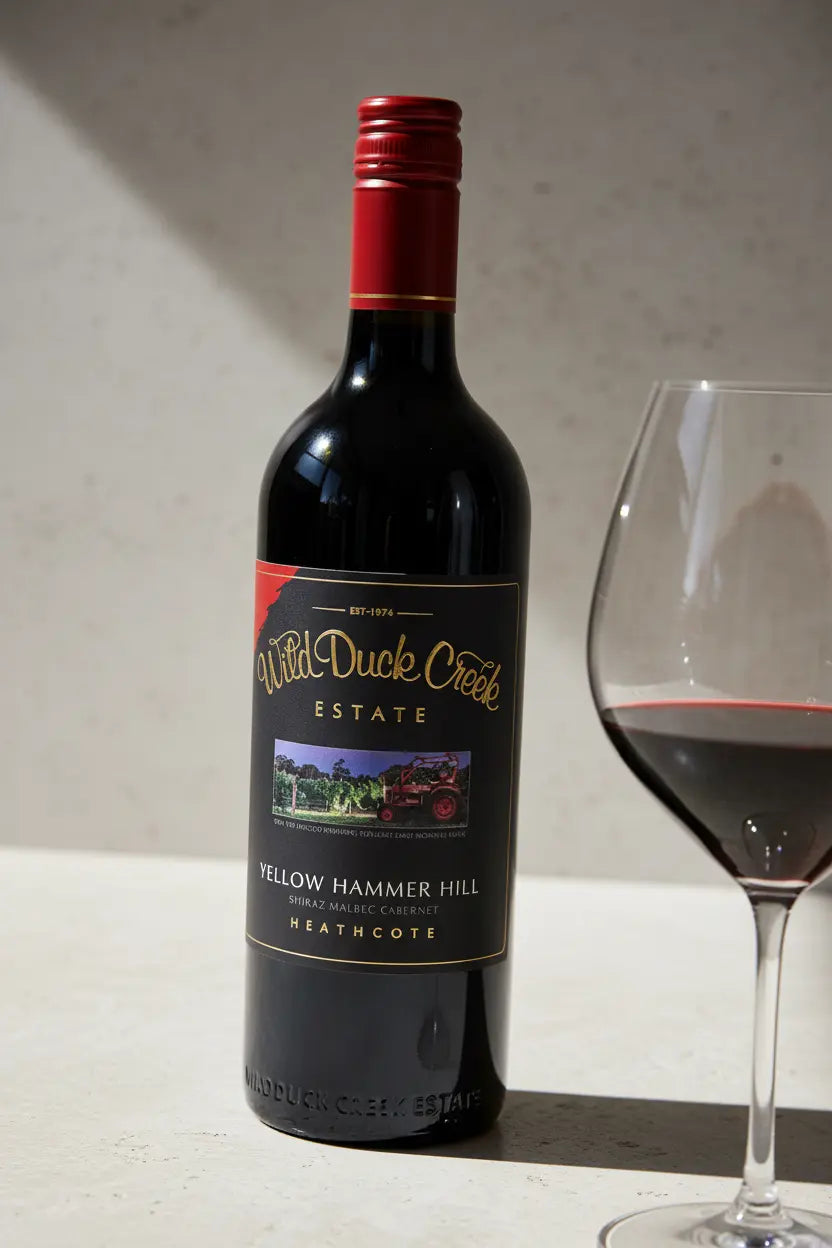 Wild Duck Creek Yellow Hammer Hill SMC 2023 750mL bottle of wine from Heathcote