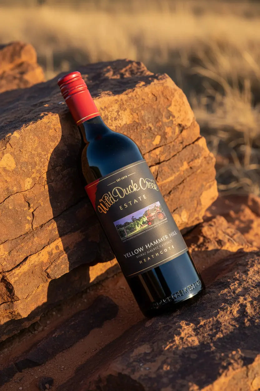 Wild Duck Creek Yellow Hammer Hill SMC 2023 750mL bottle of wine from Heathcote